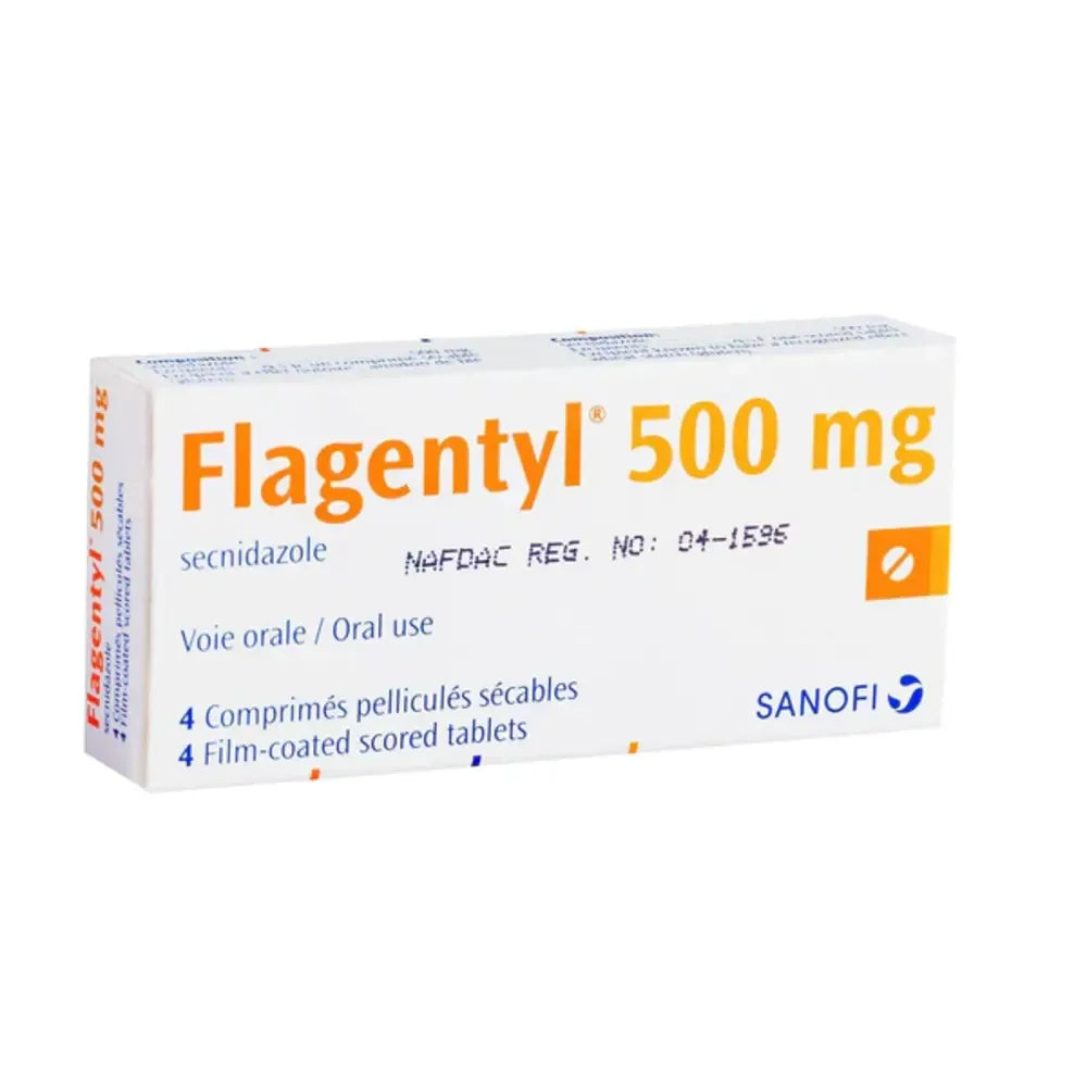 Flagentyl 500mg x4 Tablets