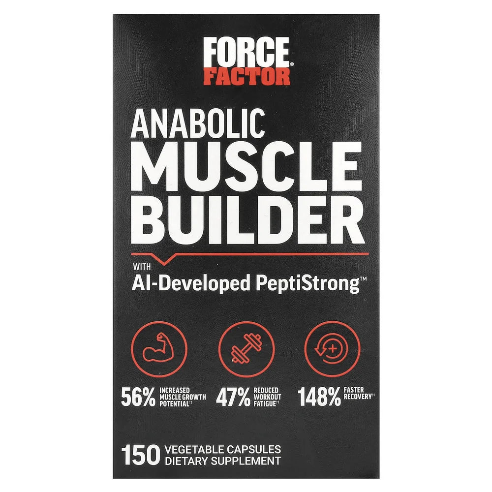 Force Factor Anabolic Muscle Builder Capsules x150