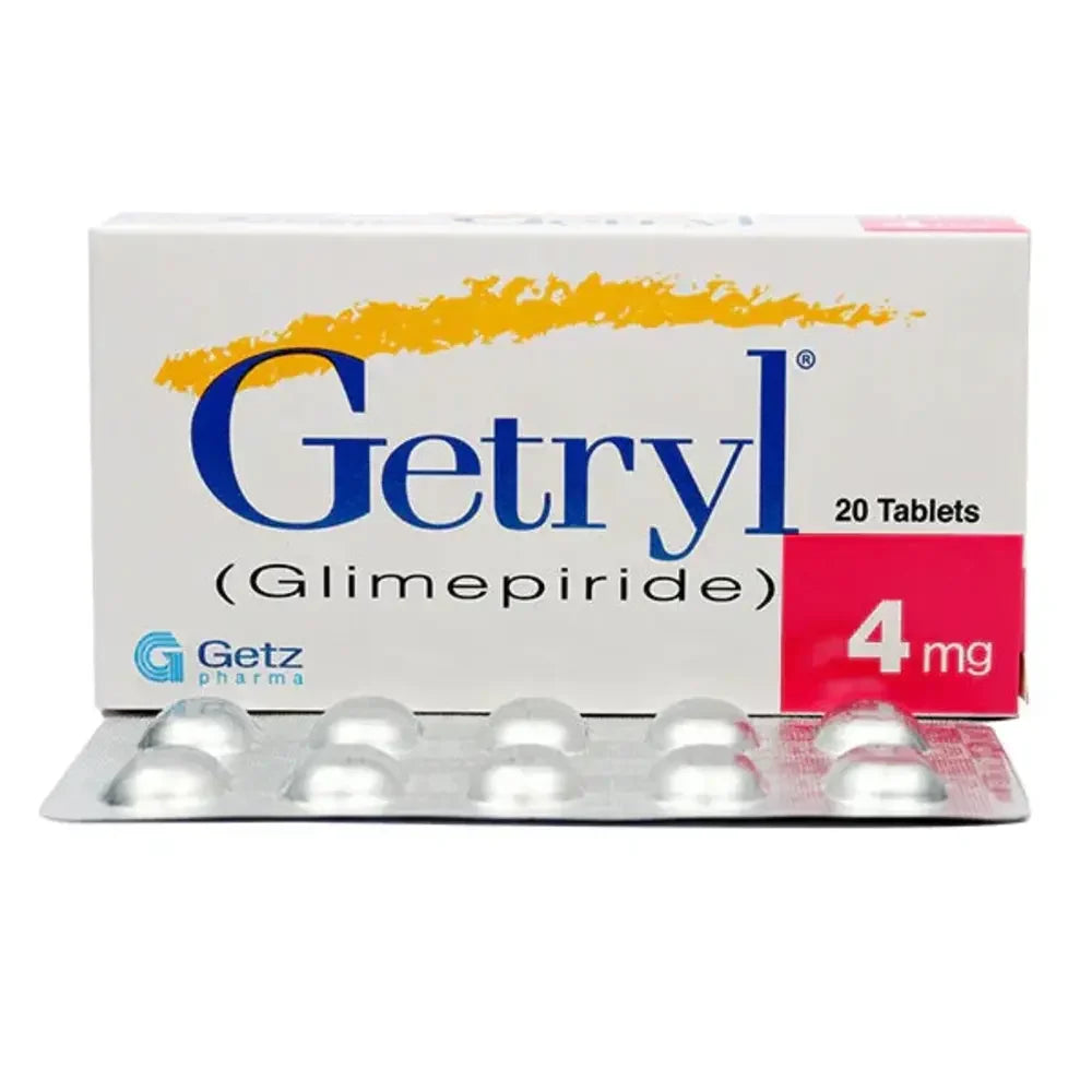 Getryl Glimepiride 4mg x30