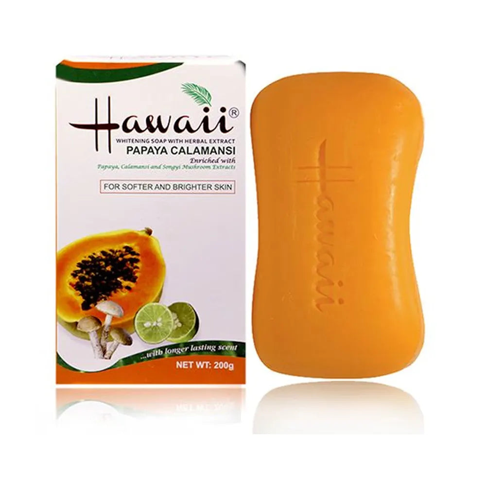 Hawaii Papaya Calamansi  Whitening Soap 200g