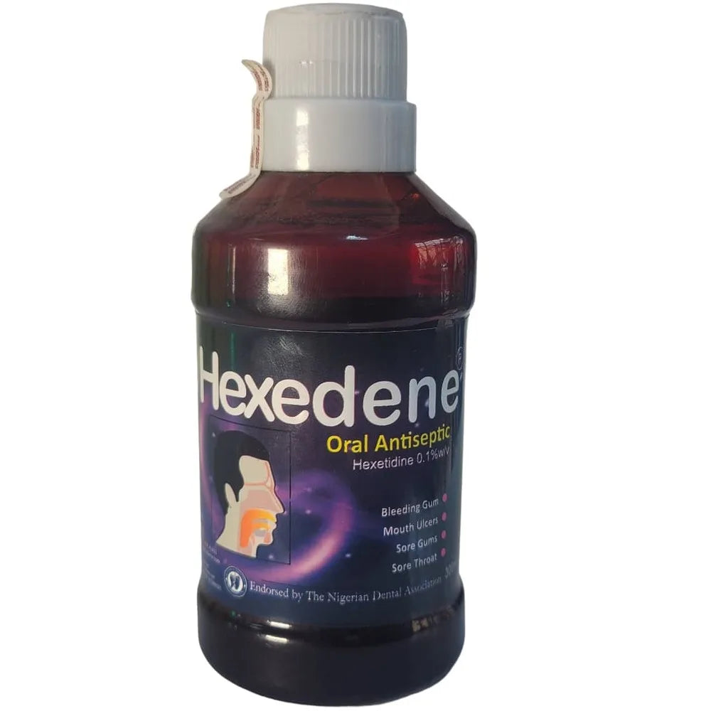 Hexedene 0.1% Mouthwash 300ml