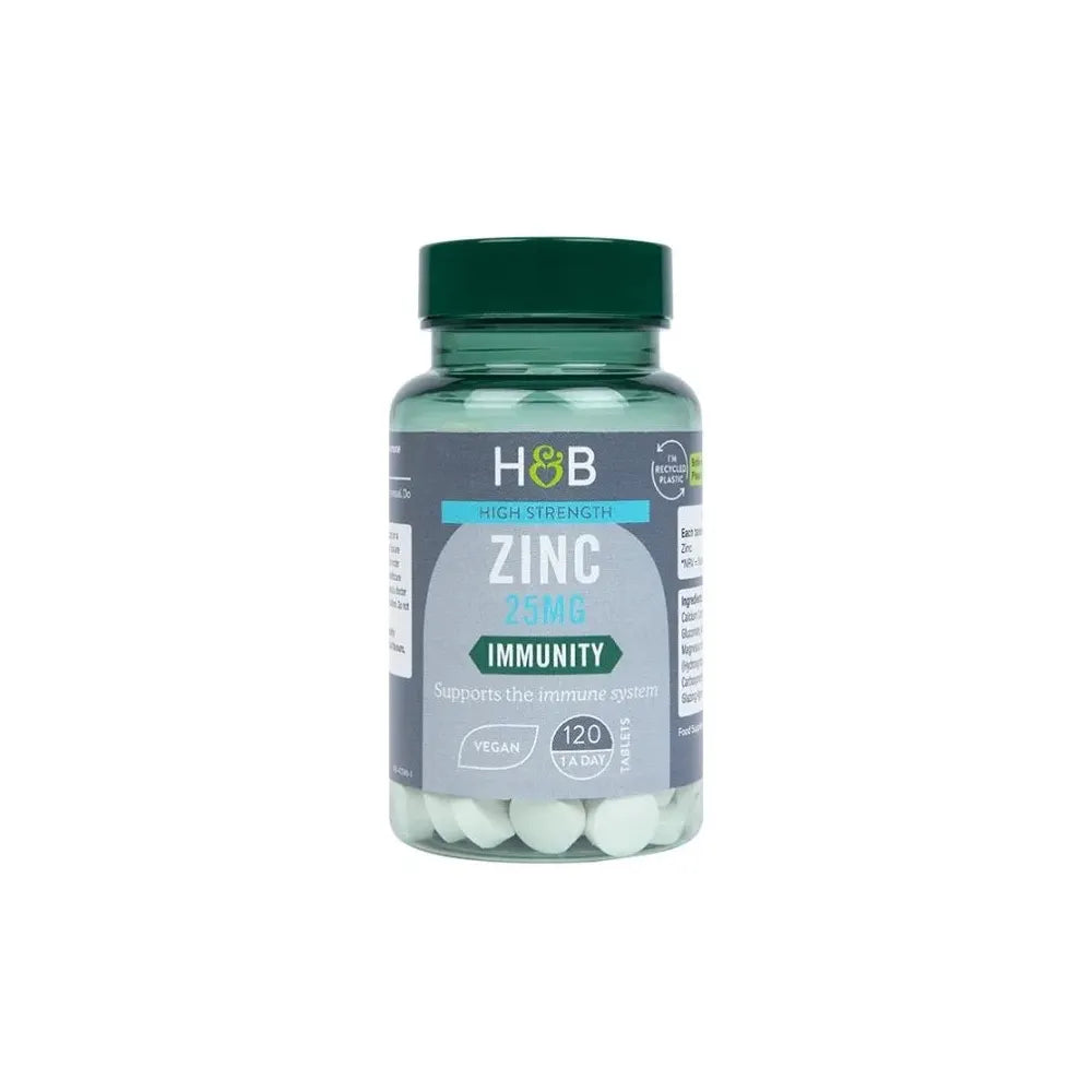 Holland & Barret Zinc 25Mg X120