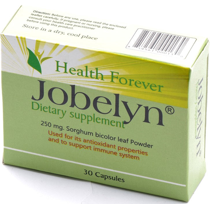 Jobelyn Dietary Supplement (Sorghum Bicolor Leaf Extract) 250mg Capsule x100