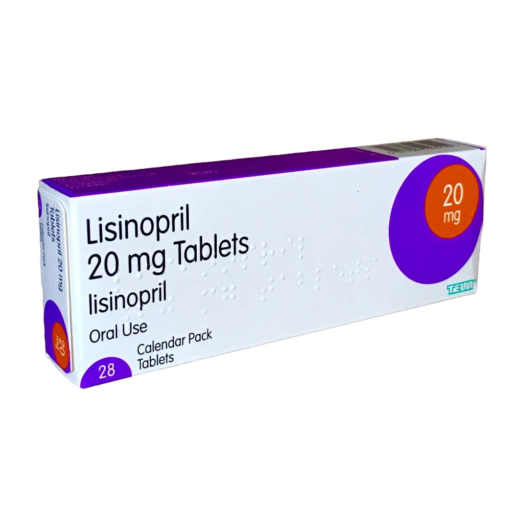 Lisinopril Teva 20 mg x28