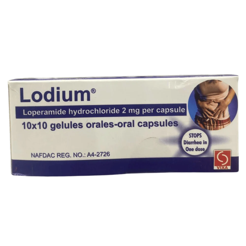 Lodium Loperamide 2Mg X100