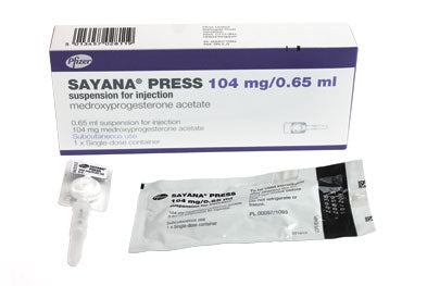 Sayana Press Injection 104mg/0.65ml vial