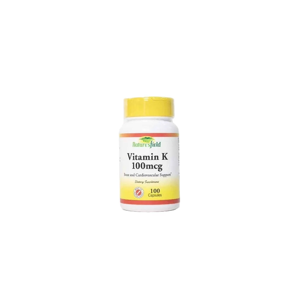 Nature'sfield Vitamin K 100mcg x100