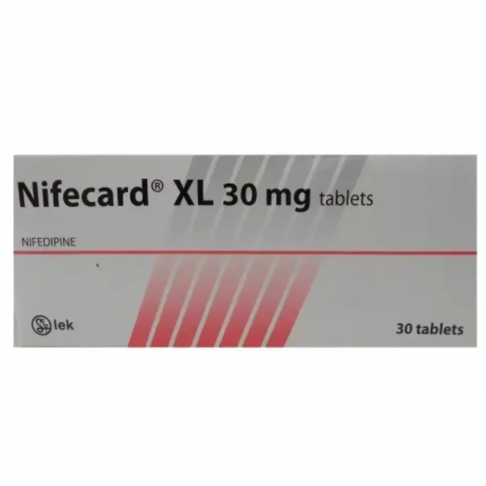 Nifecard (Nifedipine) XL 30mg x 30
