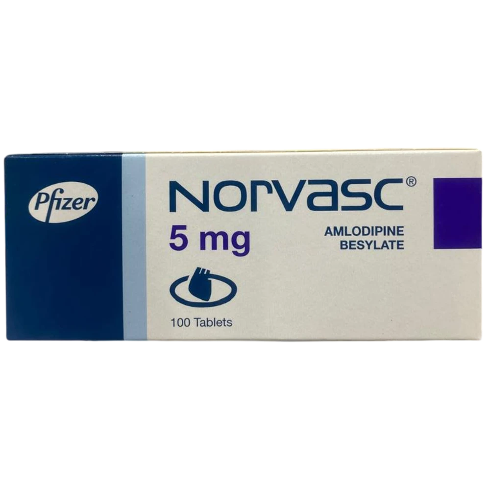 Norvasc (Amlodipine) 5mg Blister x 10