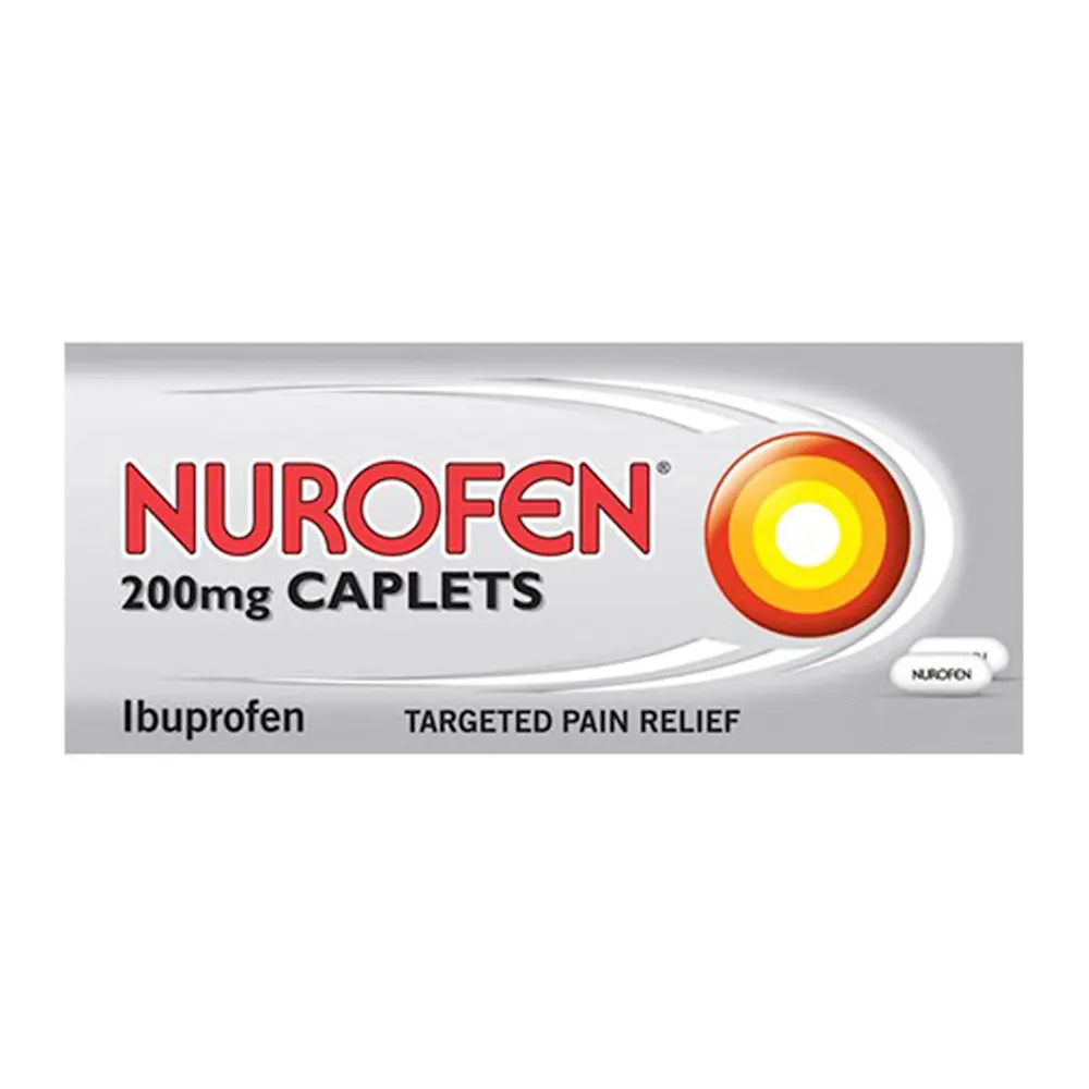 Nurofen (Ibuprofen) 200mg Caplets x12