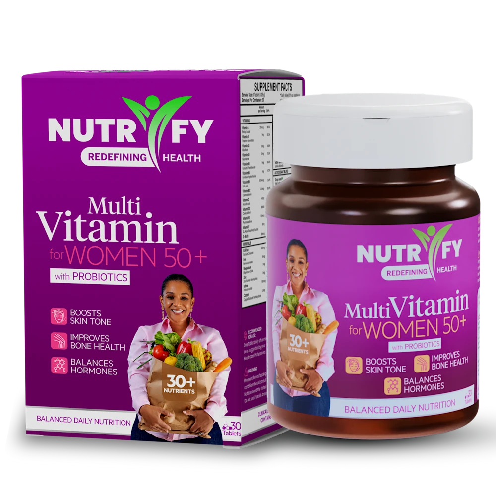 Nutrify Multivitamin For Women 50+ & Probiotics x30