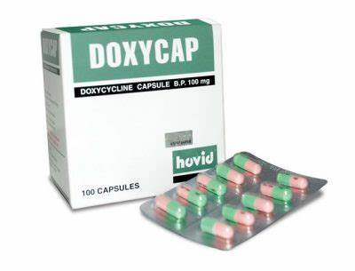 Doxycap 100mg Capsules Blister