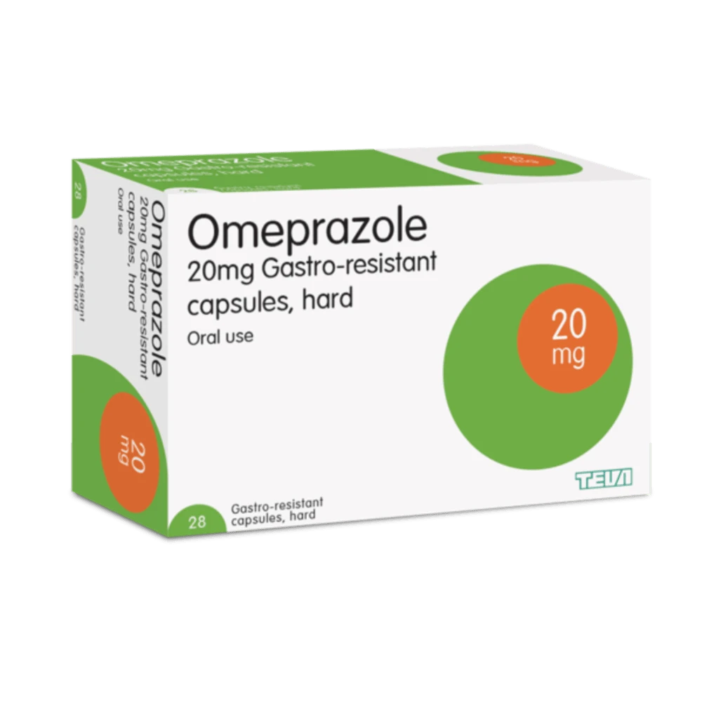 Omeprazole Teva 20mg x28