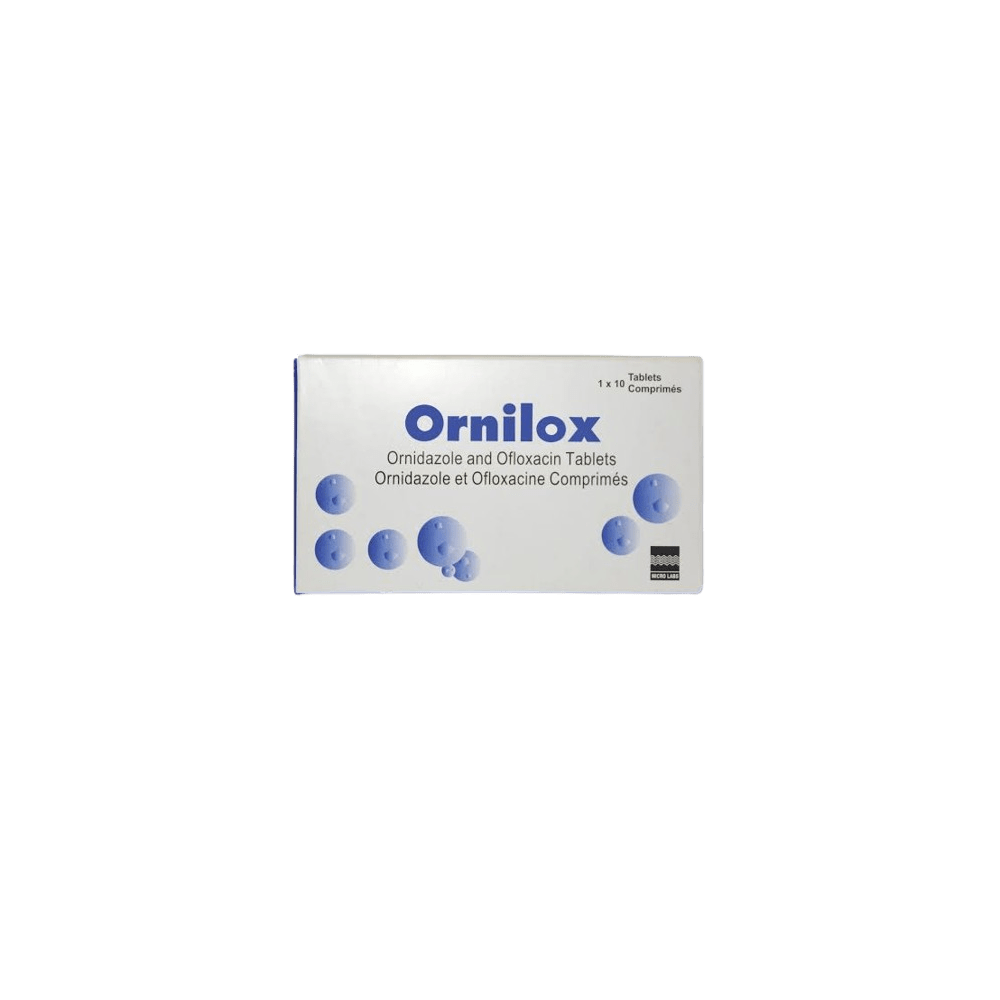 Ornilox 500mg/200mg X10