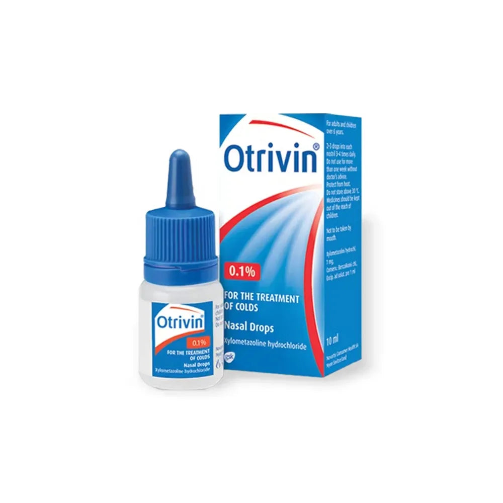 Otrivin 0.1% Nasal Spray Adult 10ml