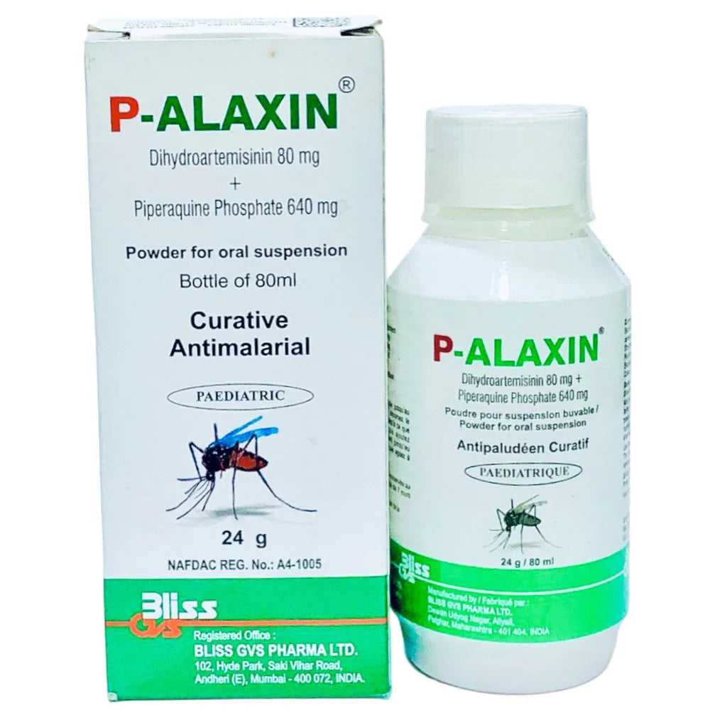 P-Alaxin (Dihydroartemisinin/Piperaquine) Suspension 20g/80ml