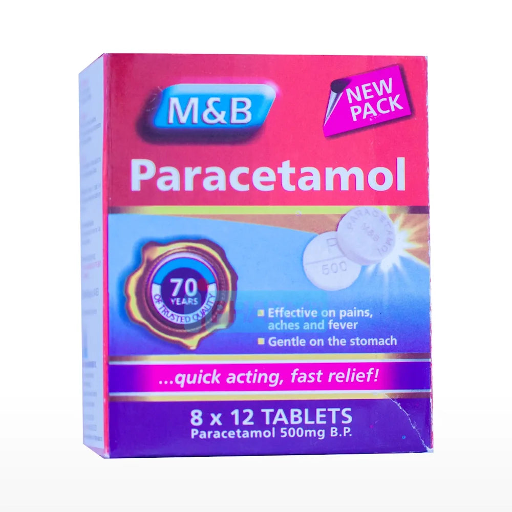 M&B Paracetamol 500Mg X96