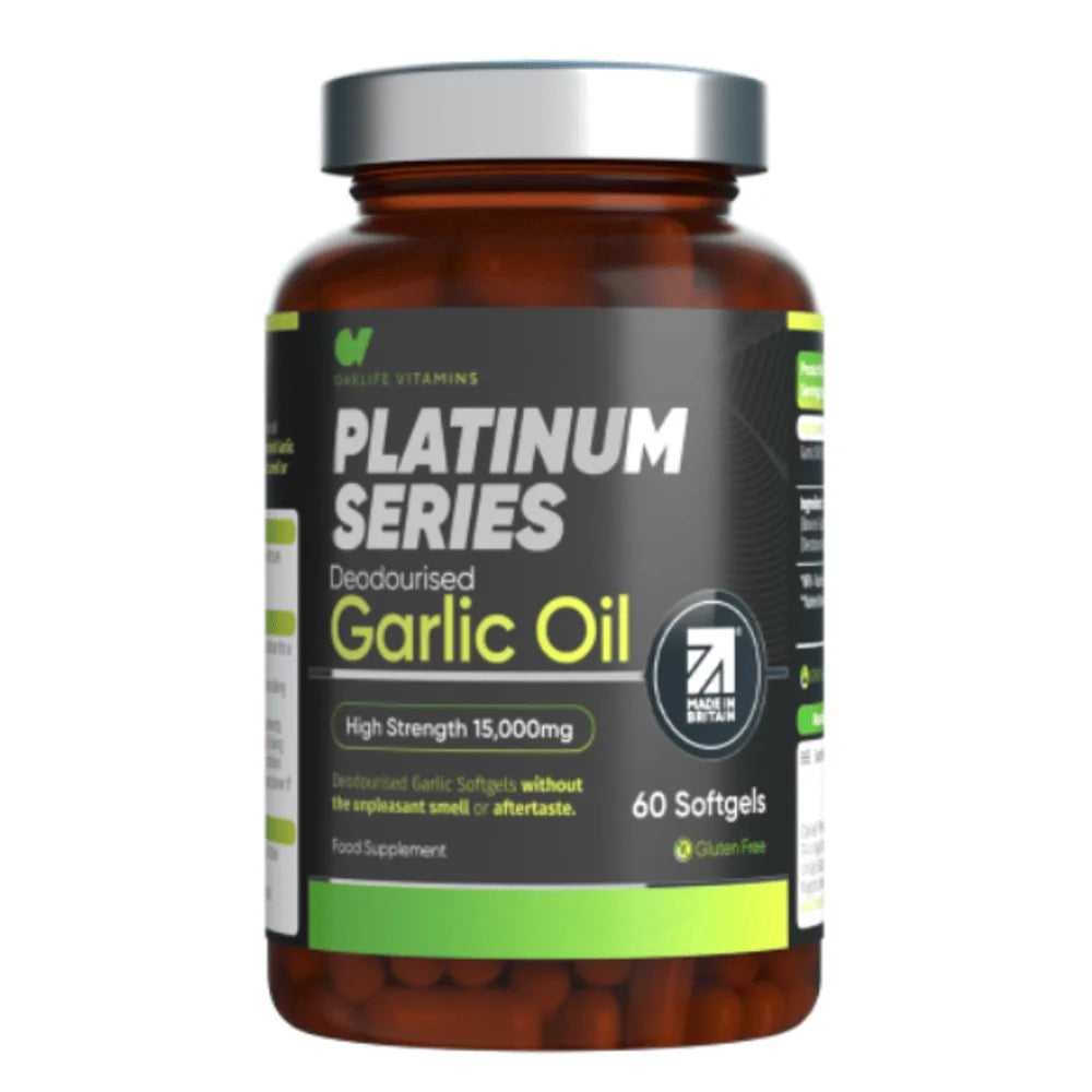 Platinum Series Garlic Oil Softgels 15,000mg x 60