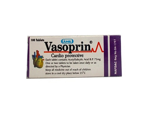 Vasoprin 75mg Tablets