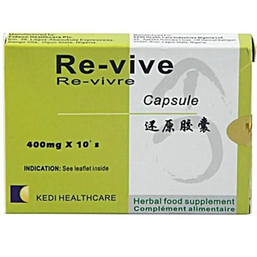Revive 400mg x10 Capsules