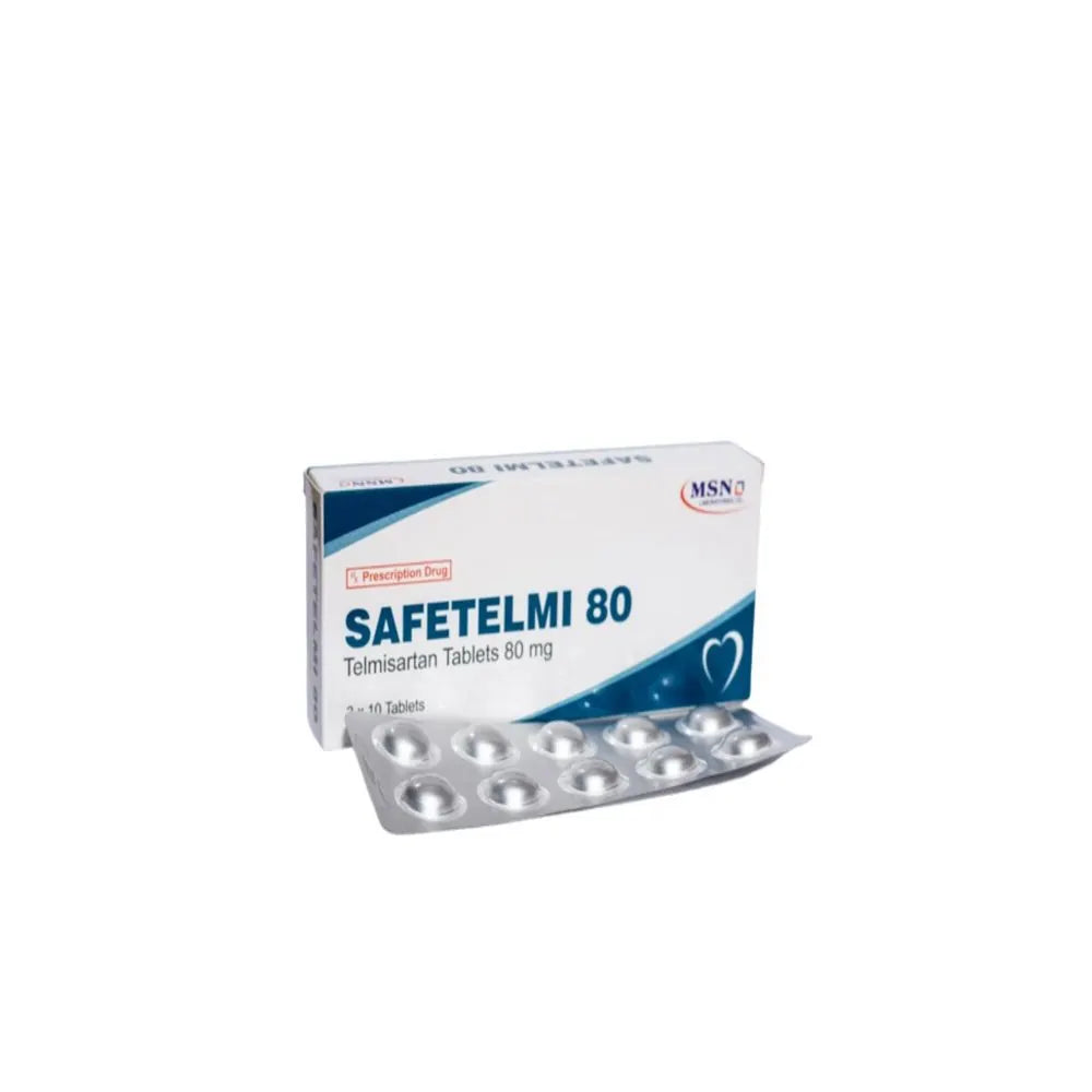 Safetelmi Telmisartan 80mg x30 Tablets