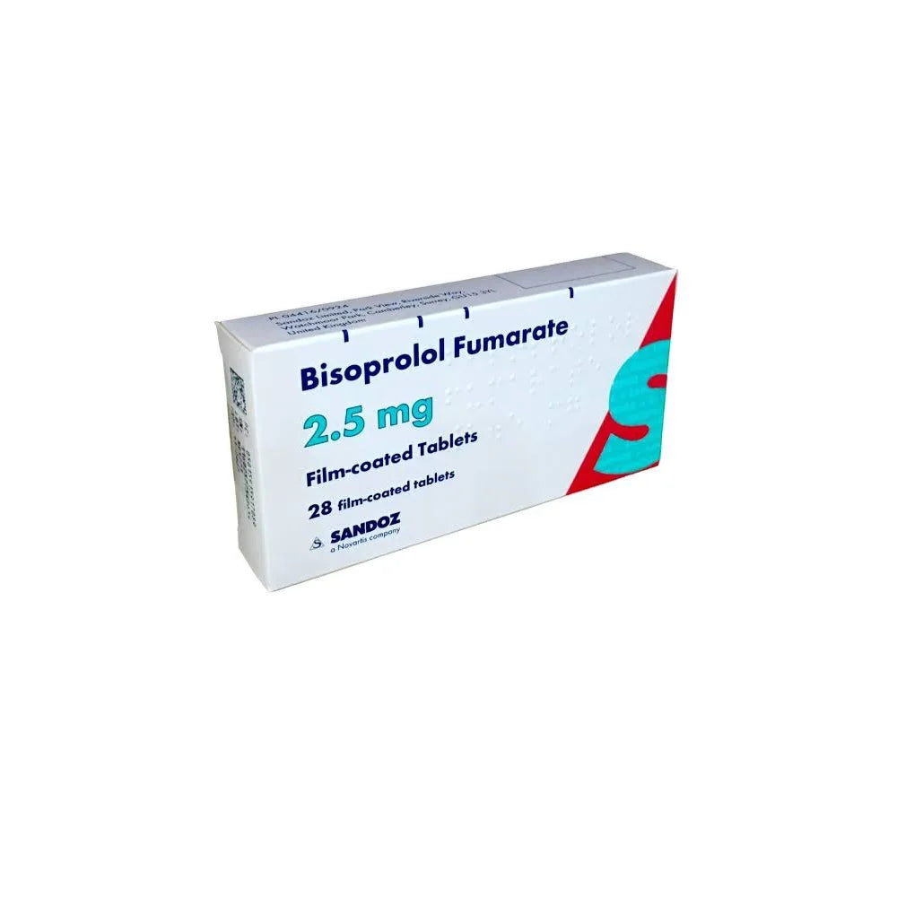 Sandoz Bisoprolol Fumerate 2.5mg x28