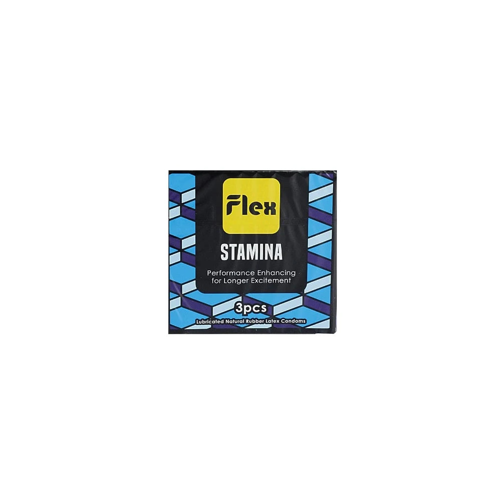 Flex Stamina Condom X3