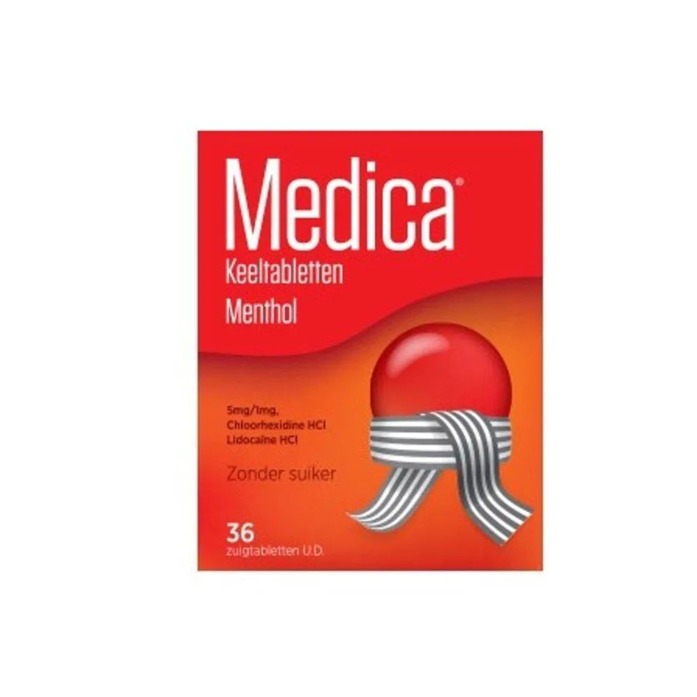 Medica Menthol Throat Lozenges 5mg x36