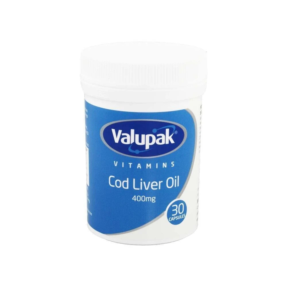 Valupak Cod Liver Oil 400mg x30