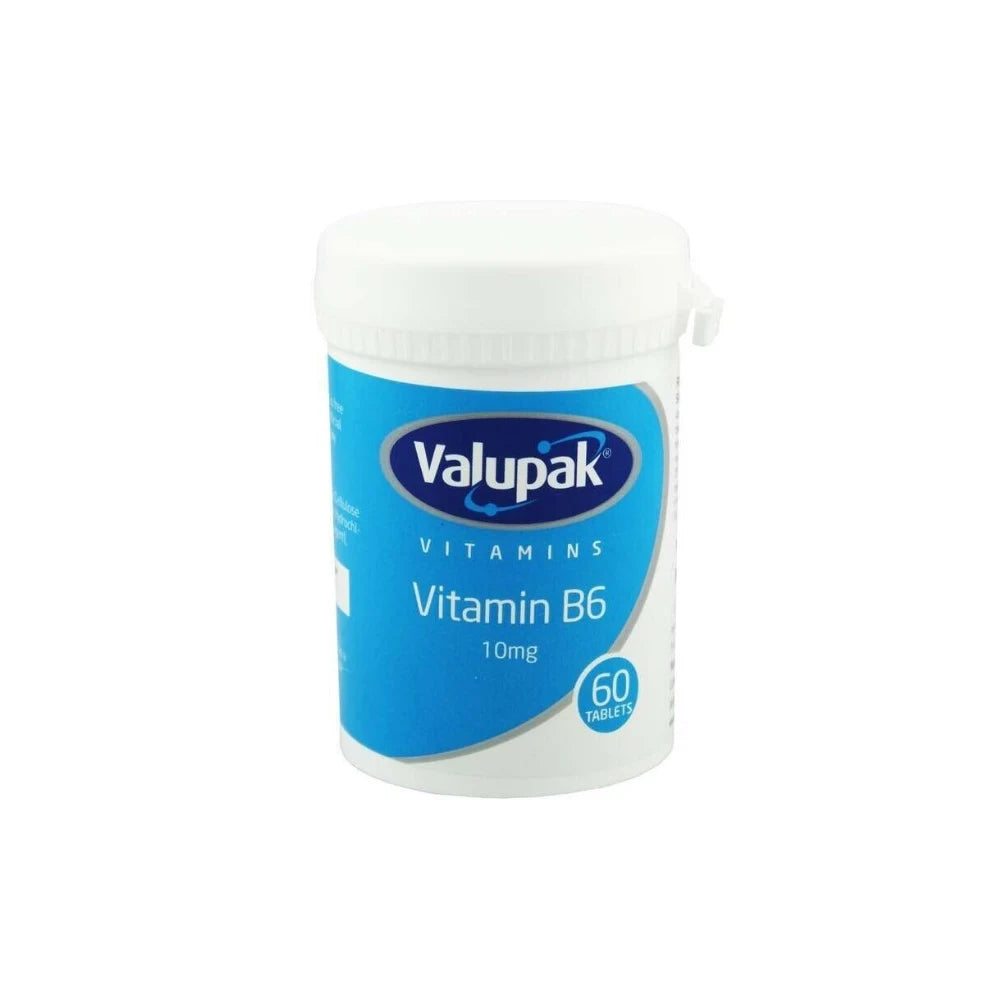 Valupak Vitamin B6 10mg Tablets X60