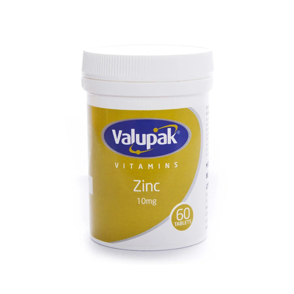 Valupak Zinc 10mg Tablets x 60