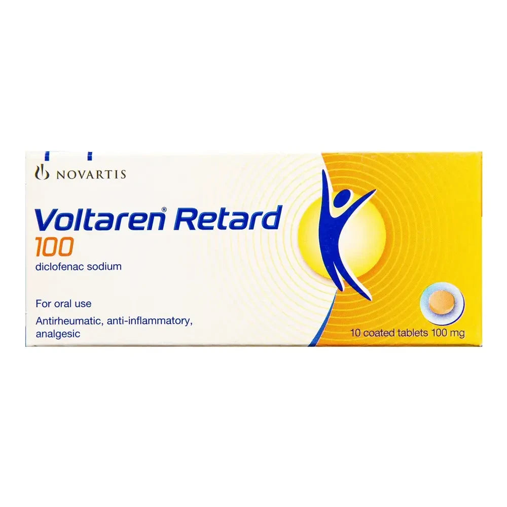 Voltaren Retard (Diclofenac Sodium) 100mg Tabs x10