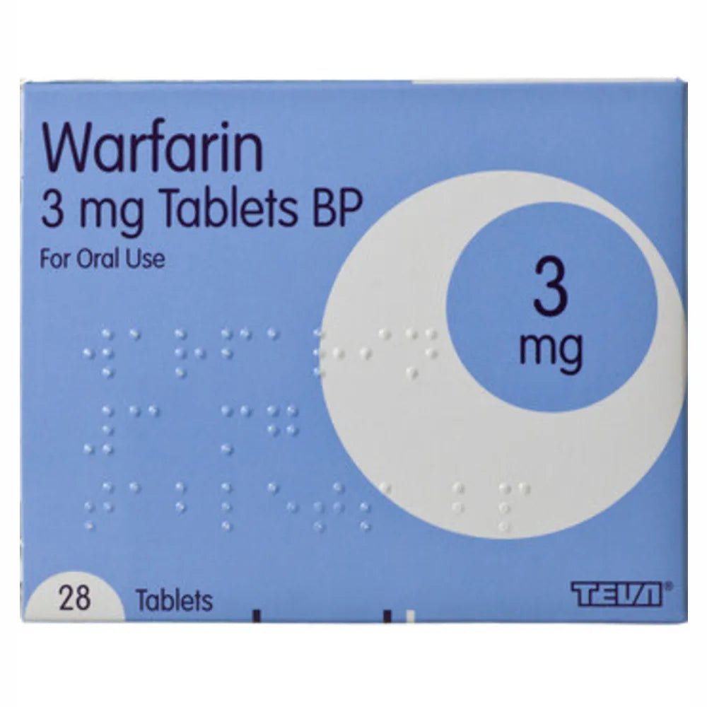 Warfarin Teva 3mg x28