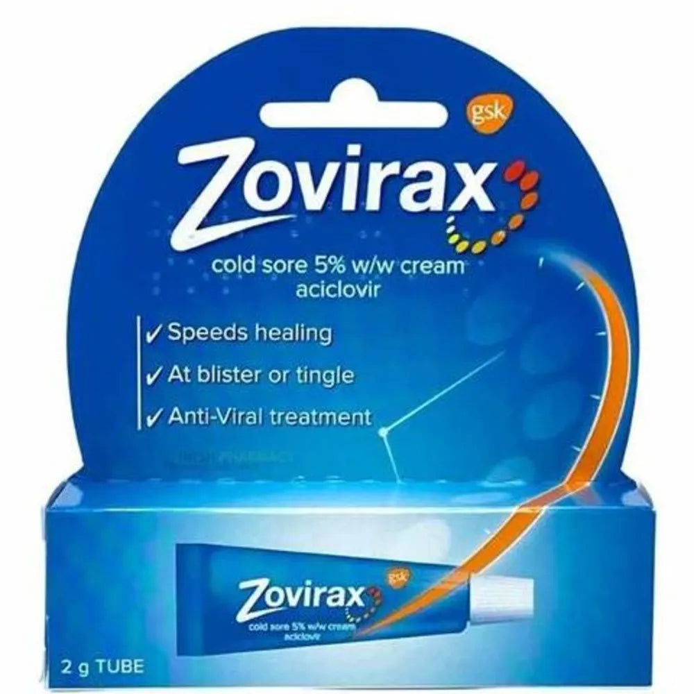 Zovirax Cold Sore Cream 2g