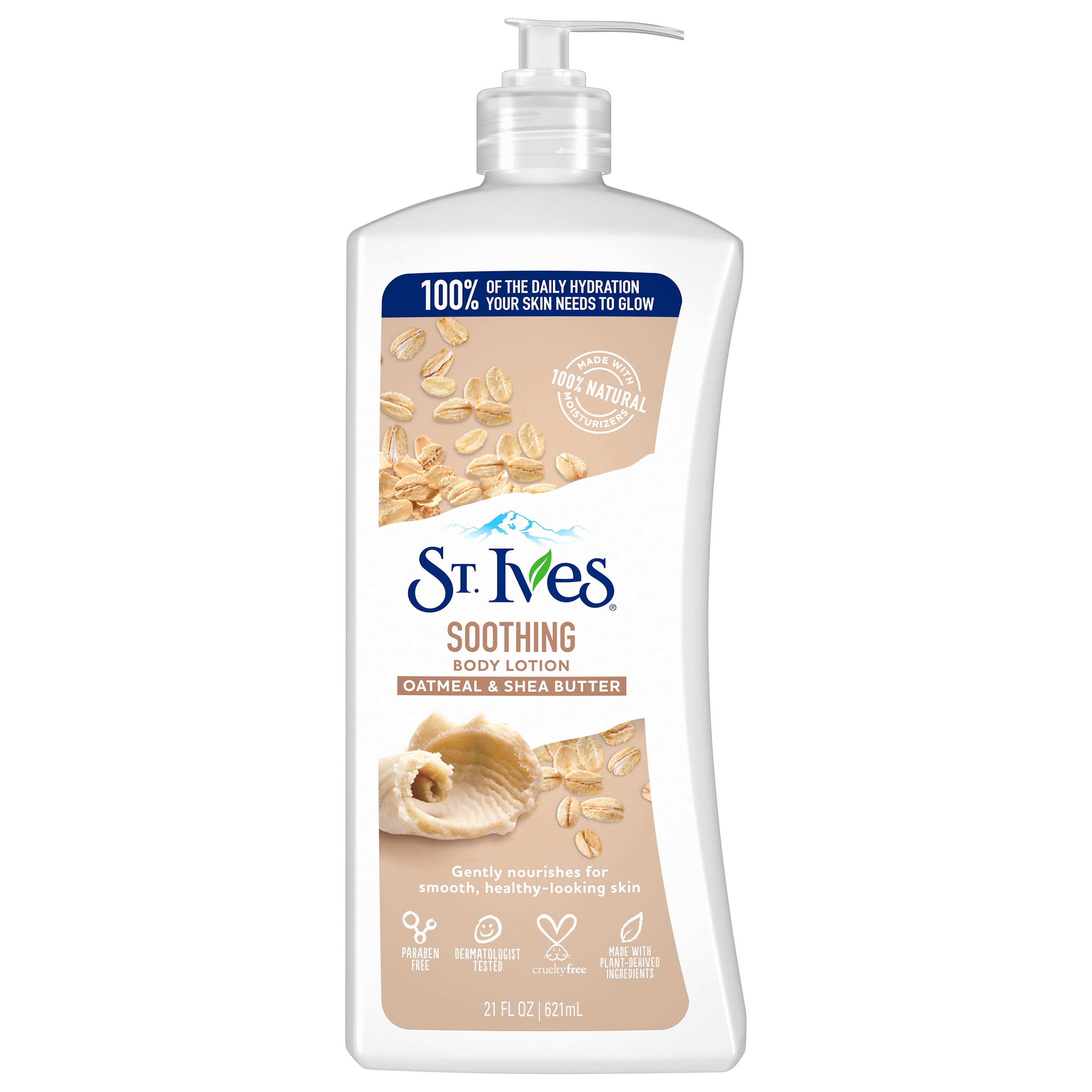 St. Ives Soothing Oatmeal and Shea Butter Body Lotion 21 fl oz