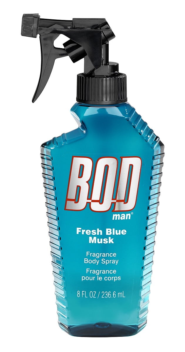 Bod Man Fresh Blue Musk Body Spray 8 oz