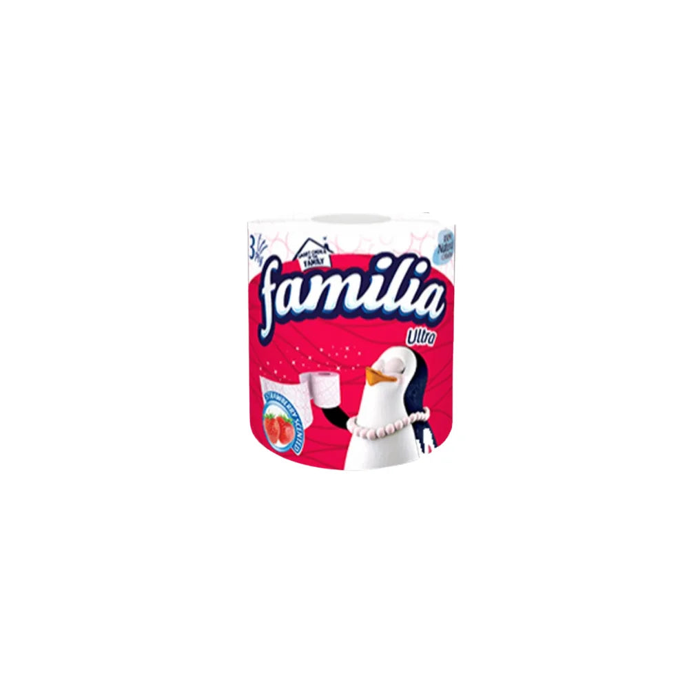 Familia Pink Tissue Roll x1