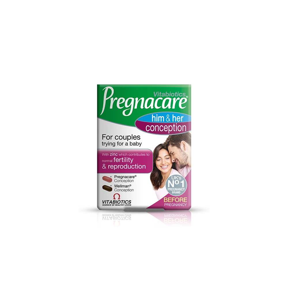 Vitabiotics Pregnacare Him and Her Conception Tablets x 60