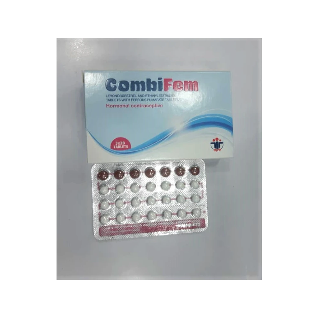 Combifem 0.15/0.03/75mg Tablets x 84