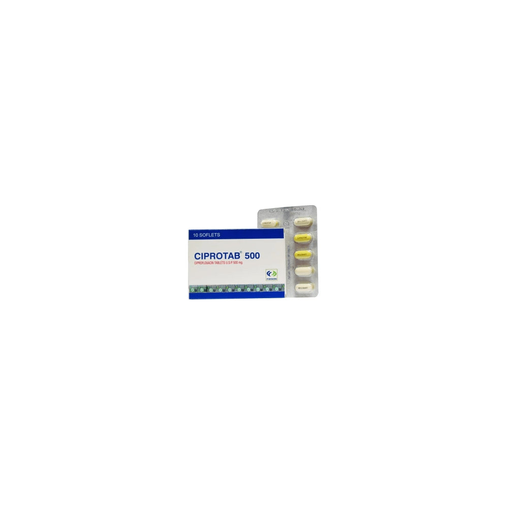 Ciprotab (Ciprofloxacin) 500mg x10