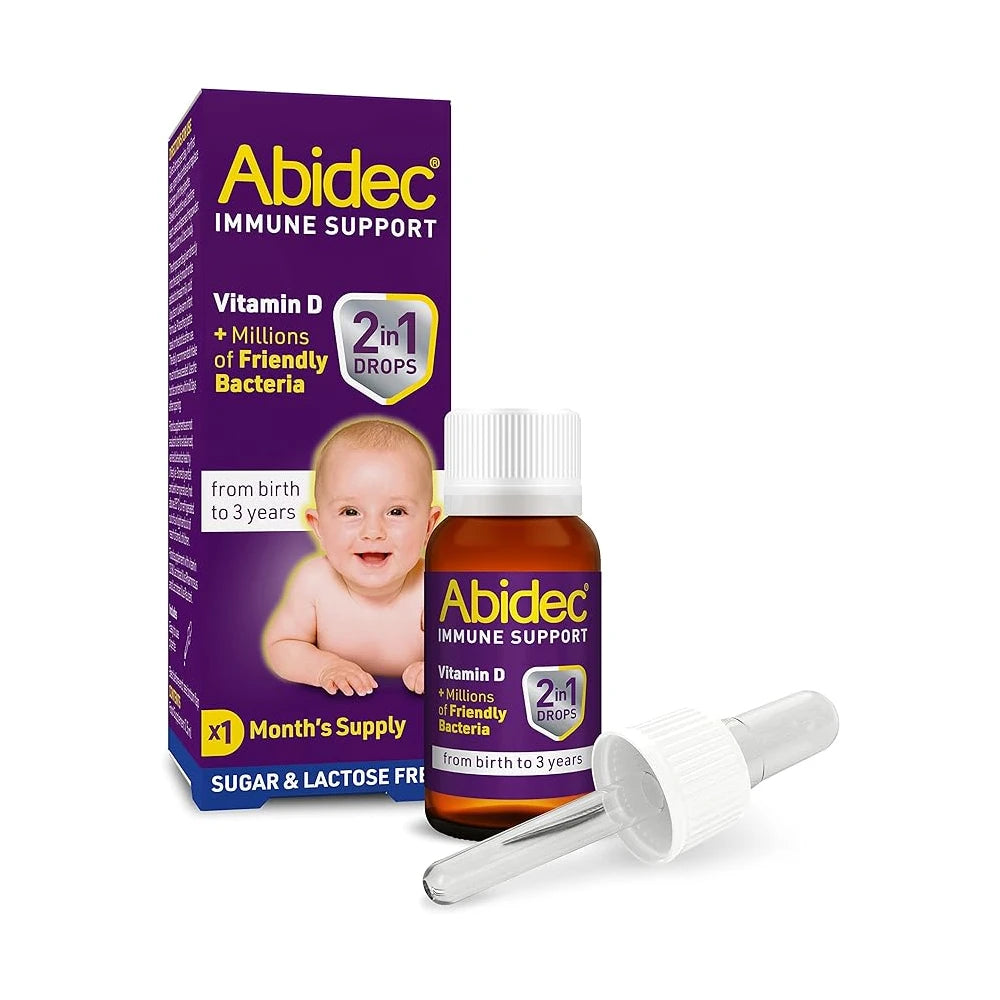 Abidec Immune Support Vitamin D 2 In 1 Drops 7.5ml