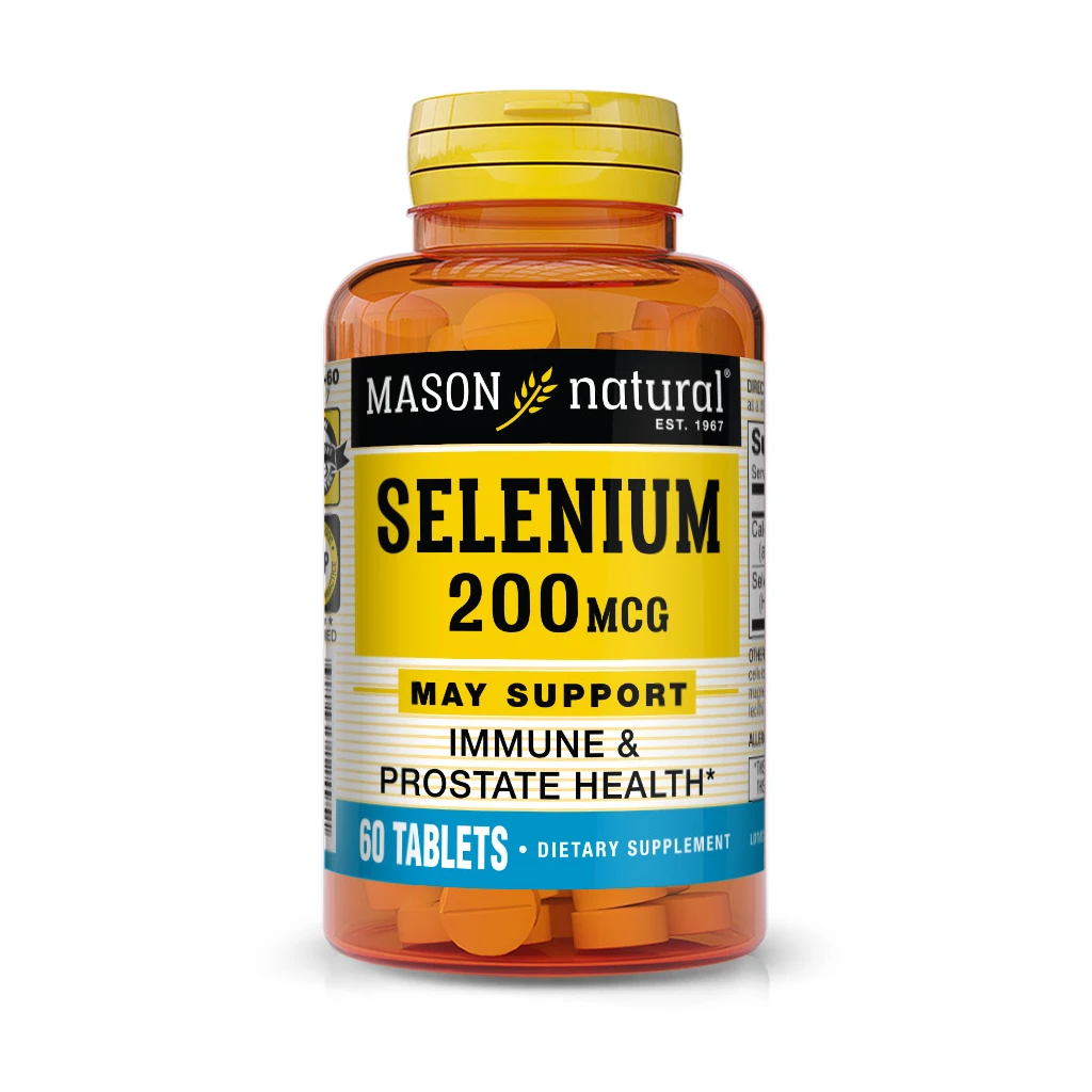 Mason Natural Selenium 200mcg Tablets x 60