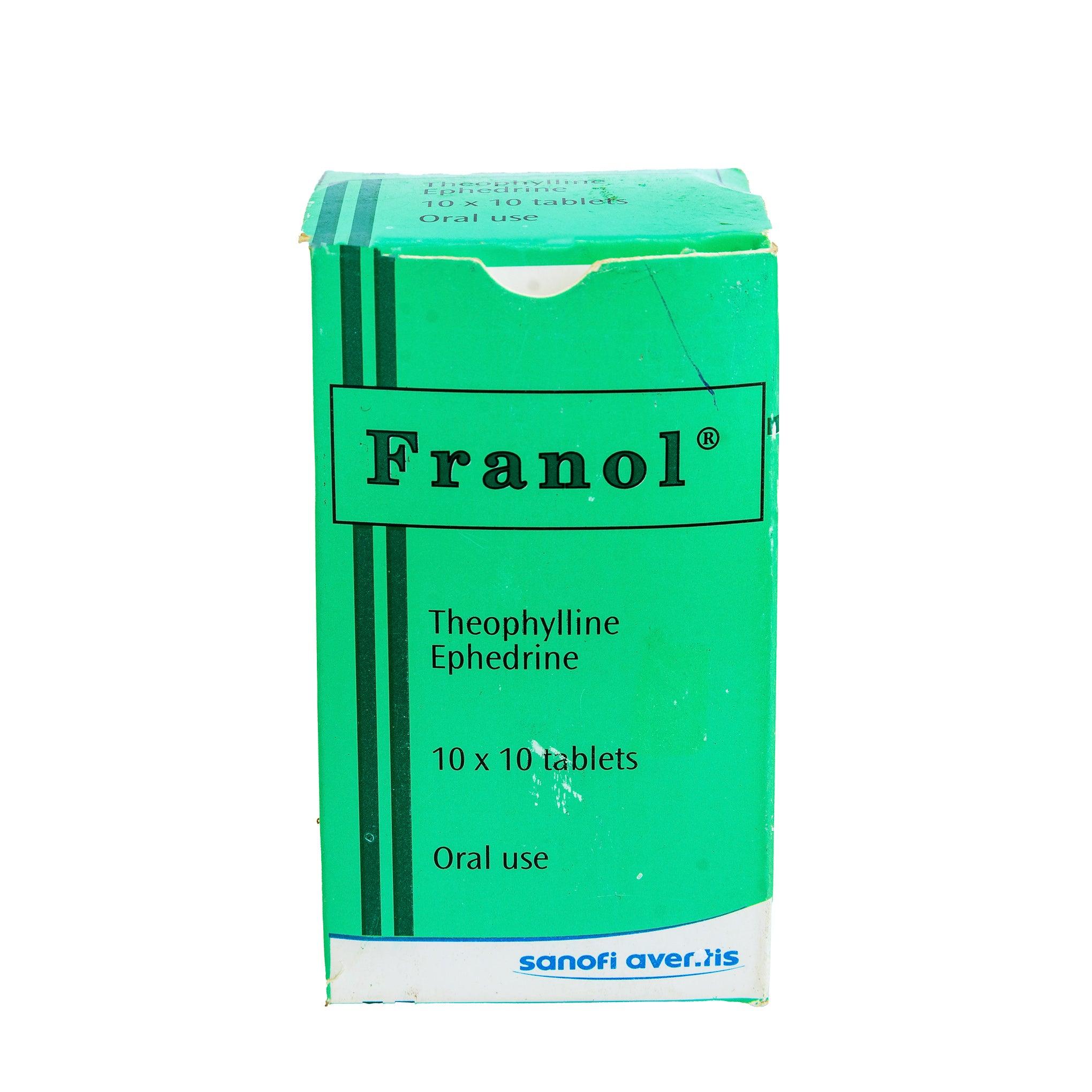 shop Franol 120/11mg Tablets from HealthPlus online pharmacy in Nigeria