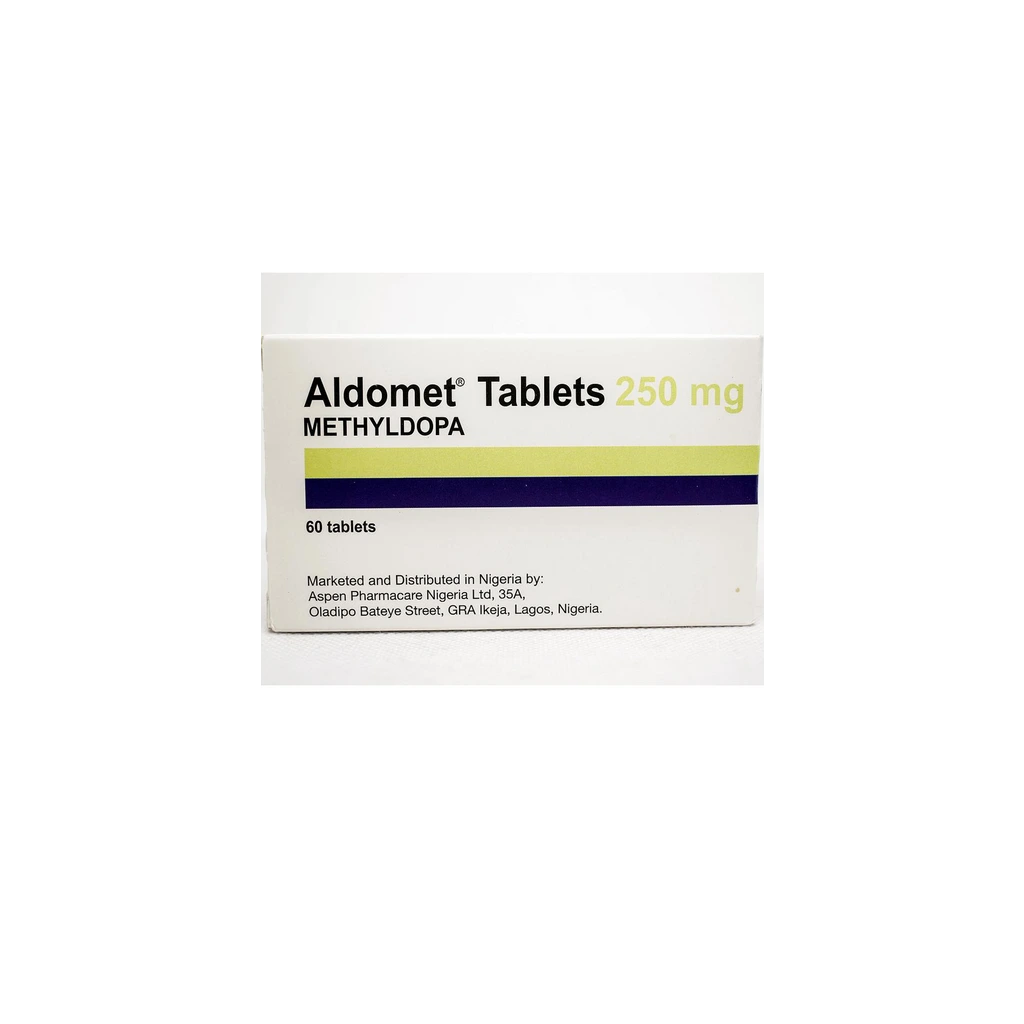 Aldomet 250mg Tablets Blister x 60